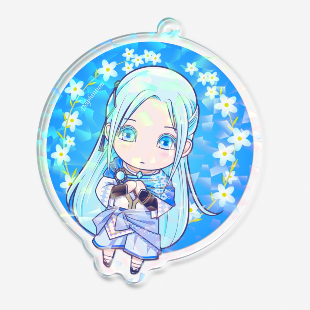 (同人グッズ)リュミエール様ホログラムアクキー