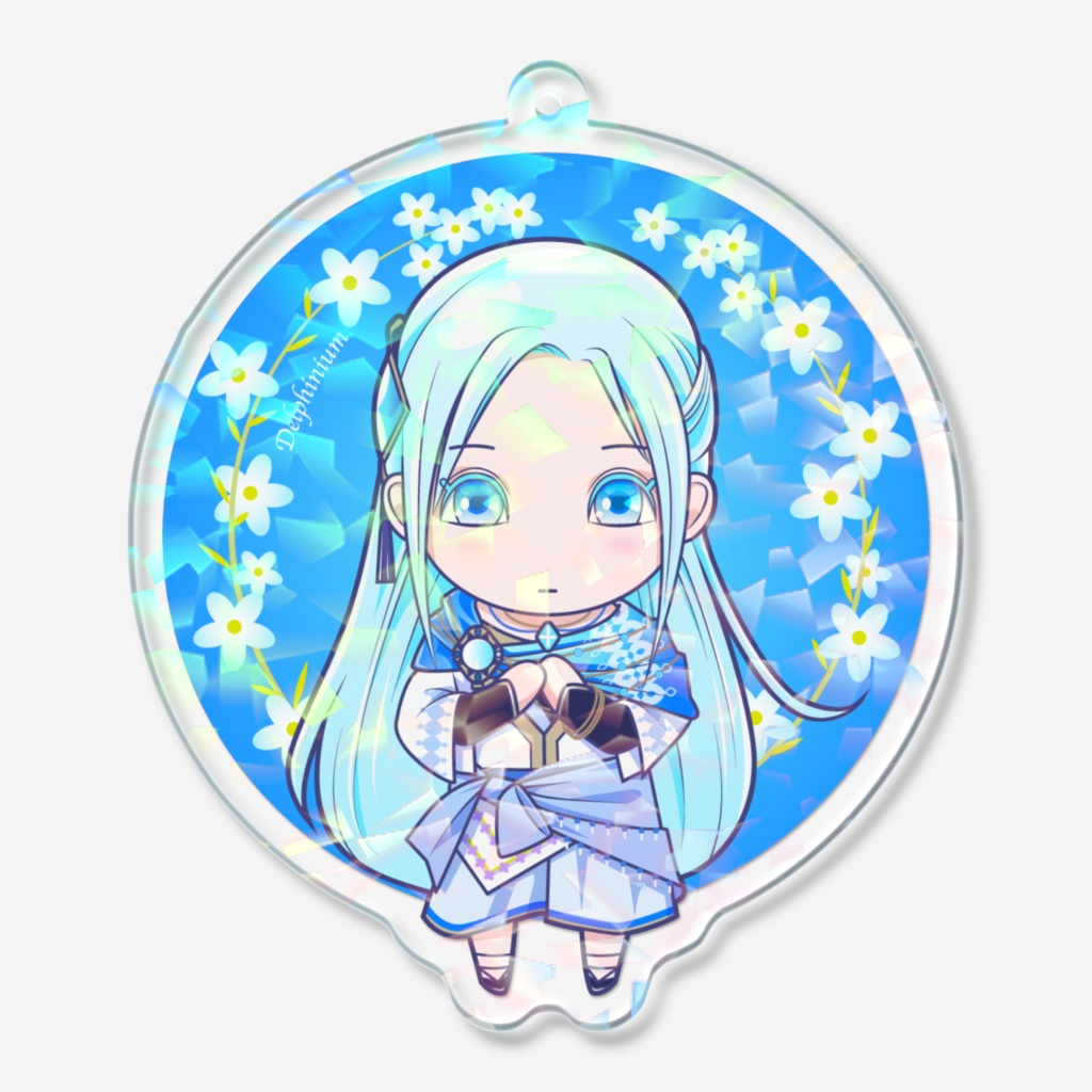 （同人グッズ）リュミエール様ホログラムアクキー