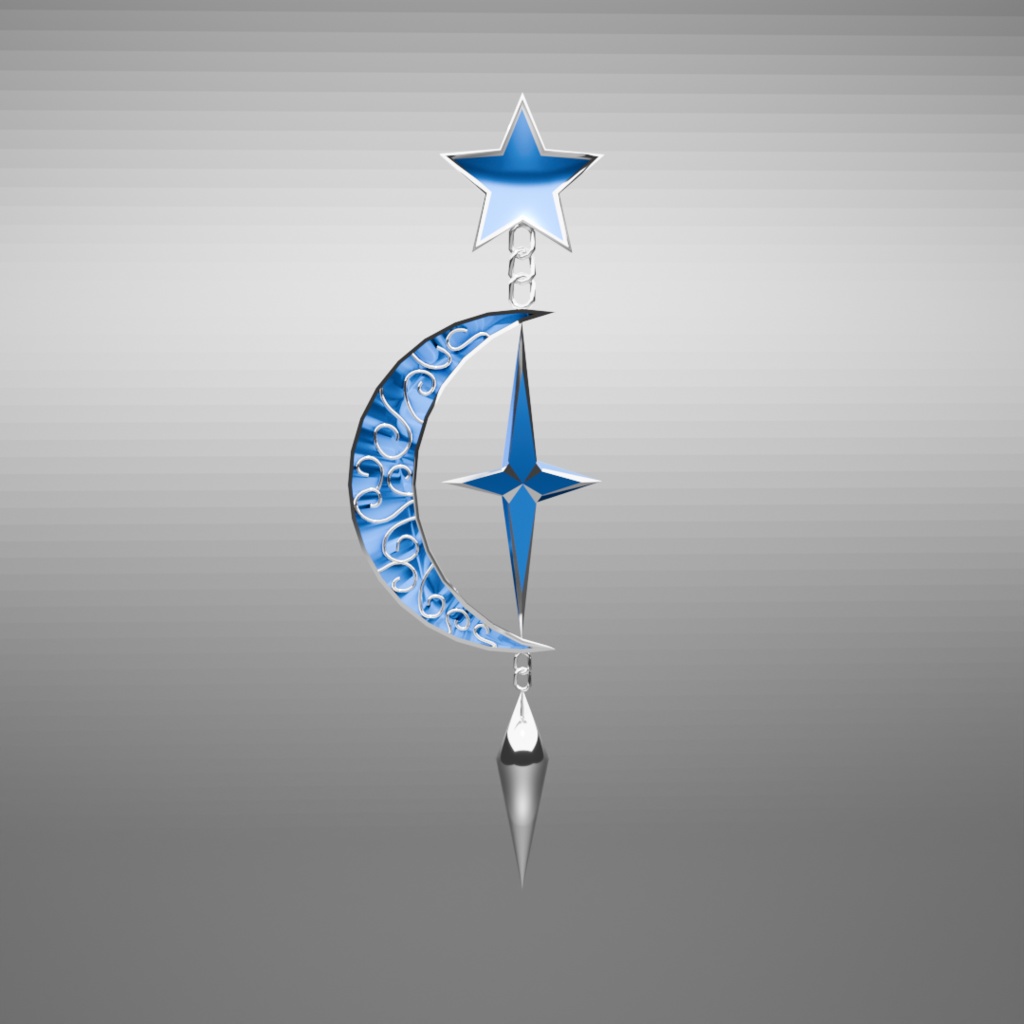 惑星ピアス/ネックレス