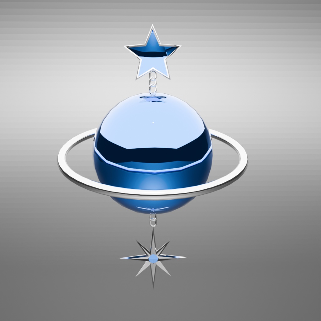 惑星ピアス/ネックレス