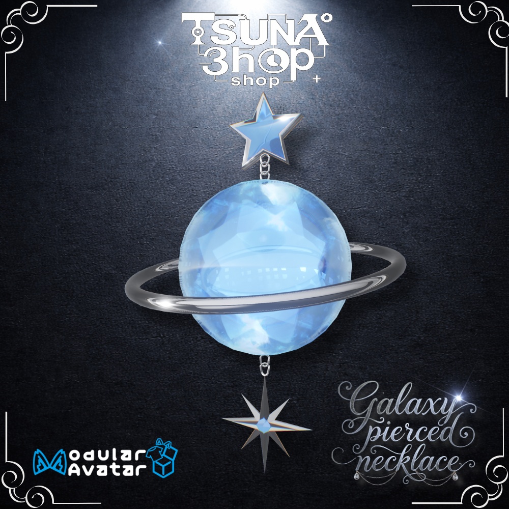 惑星ピアス/ネックレス