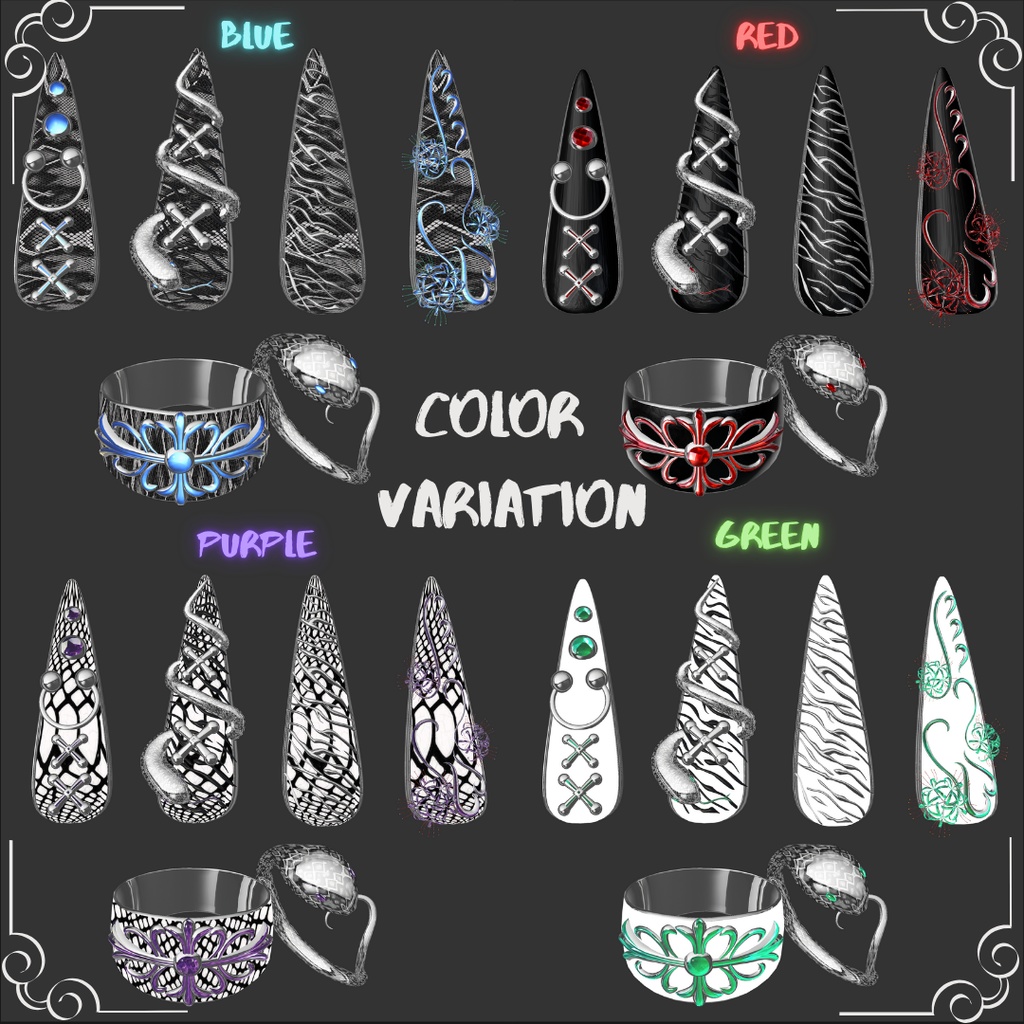 獣ネイル『Animal Nail&Ring』