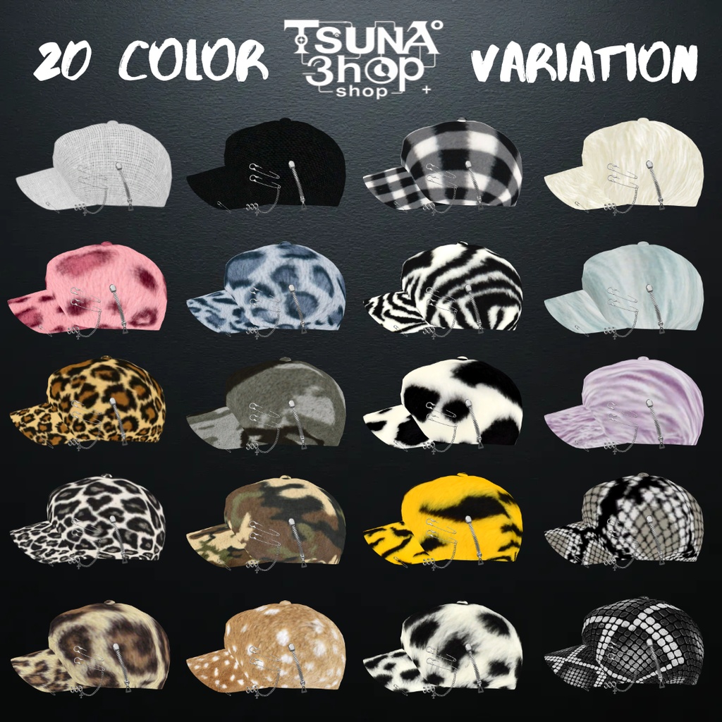 つば付きニット帽 『Brimmed knit hat』