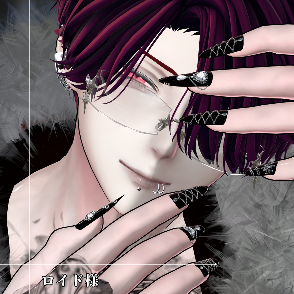 【揺れるネイル】『Éclat d’Amour』