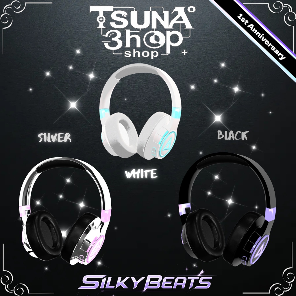 1st anniversary記念ヘッドホン『Silky Beats』