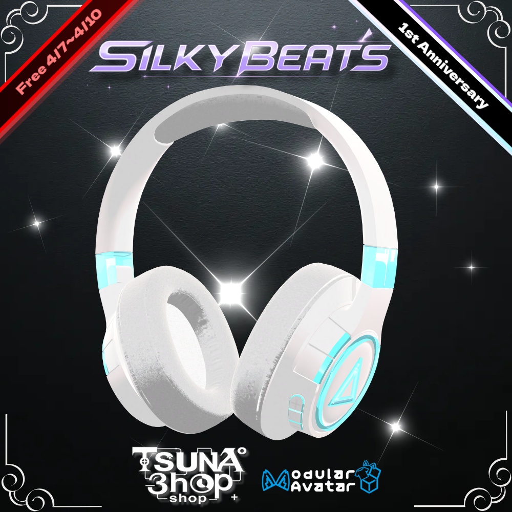 1st anniversary記念ヘッドホン『Silky Beats』