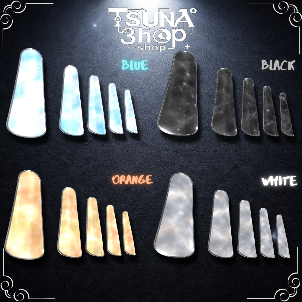 【36アバター対応】【MA対応】『Liquid Glow Nail』