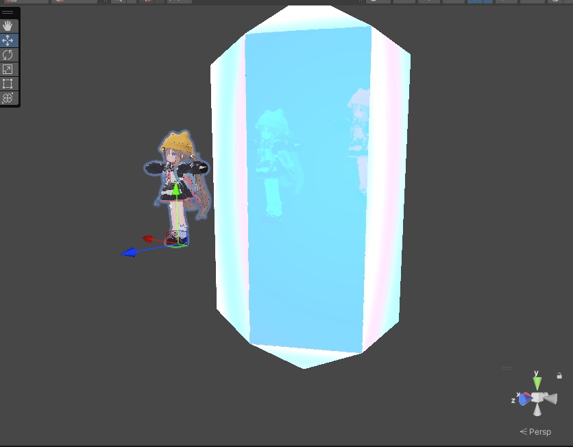 【VRChat対応】AuroraCrystal Glass Shader