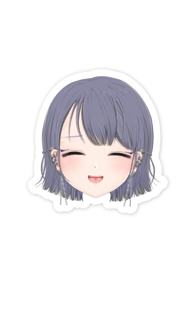 【常設】にいななゆいステッカー各種