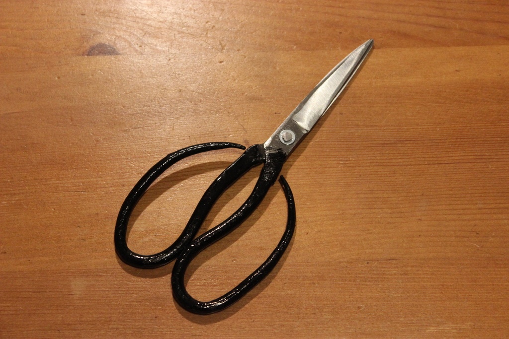 千葉県伝統工芸士作・人形鋏+オリジナルストラップセット