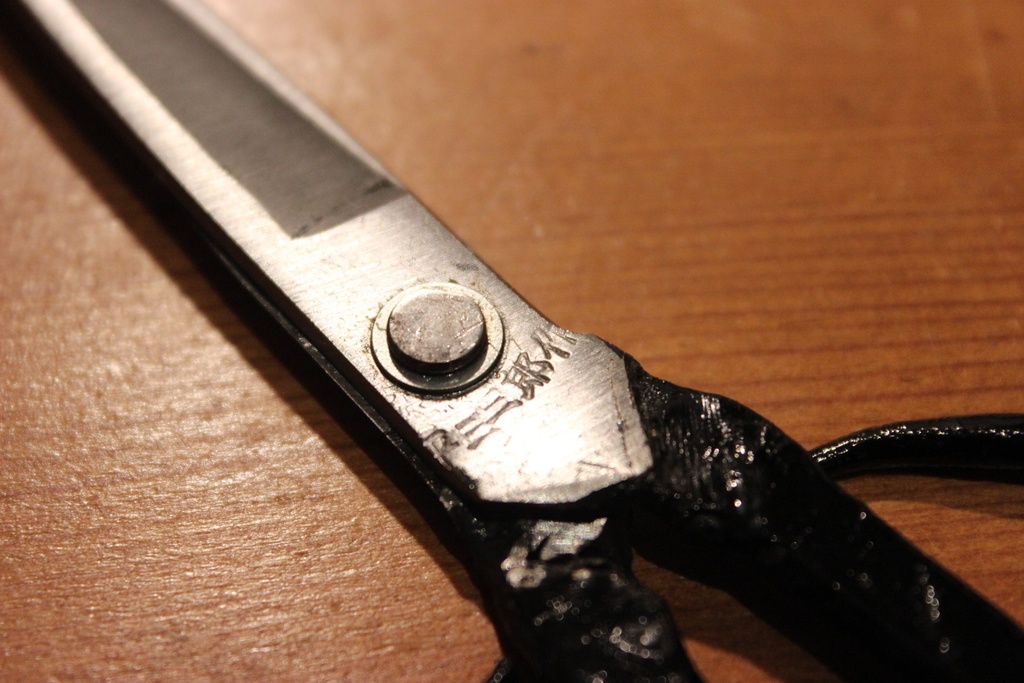 千葉県伝統工芸士作・人形鋏+オリジナルストラップセット