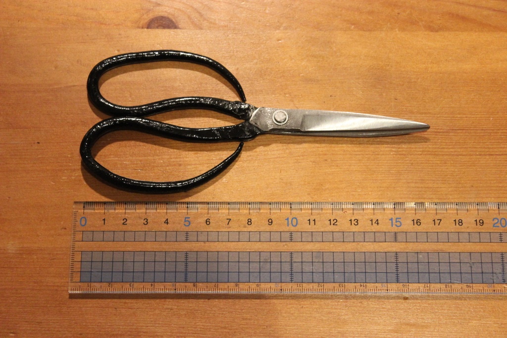 千葉県伝統工芸士作・人形鋏+オリジナルストラップセット