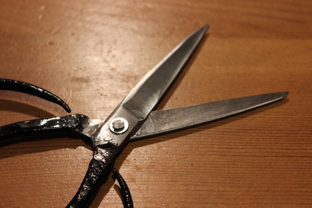 千葉県伝統工芸士作・人形鋏+オリジナルストラップセット