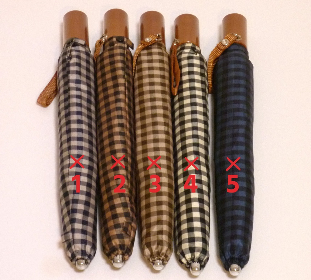 折り畳み傘 古河市内製造品 在庫品+むつみKOGA SEKKA EDITIONストラップ