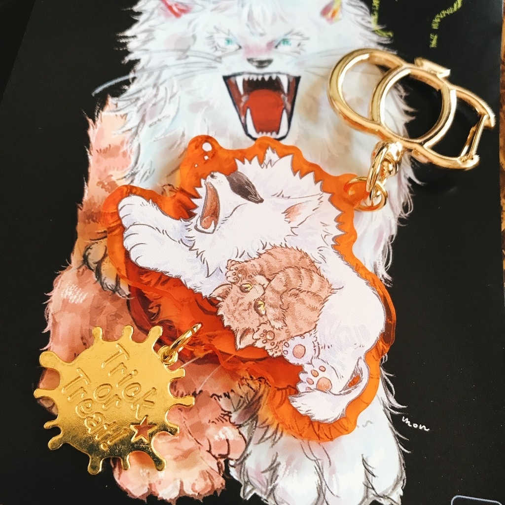 なかよしハロウィンアクキー