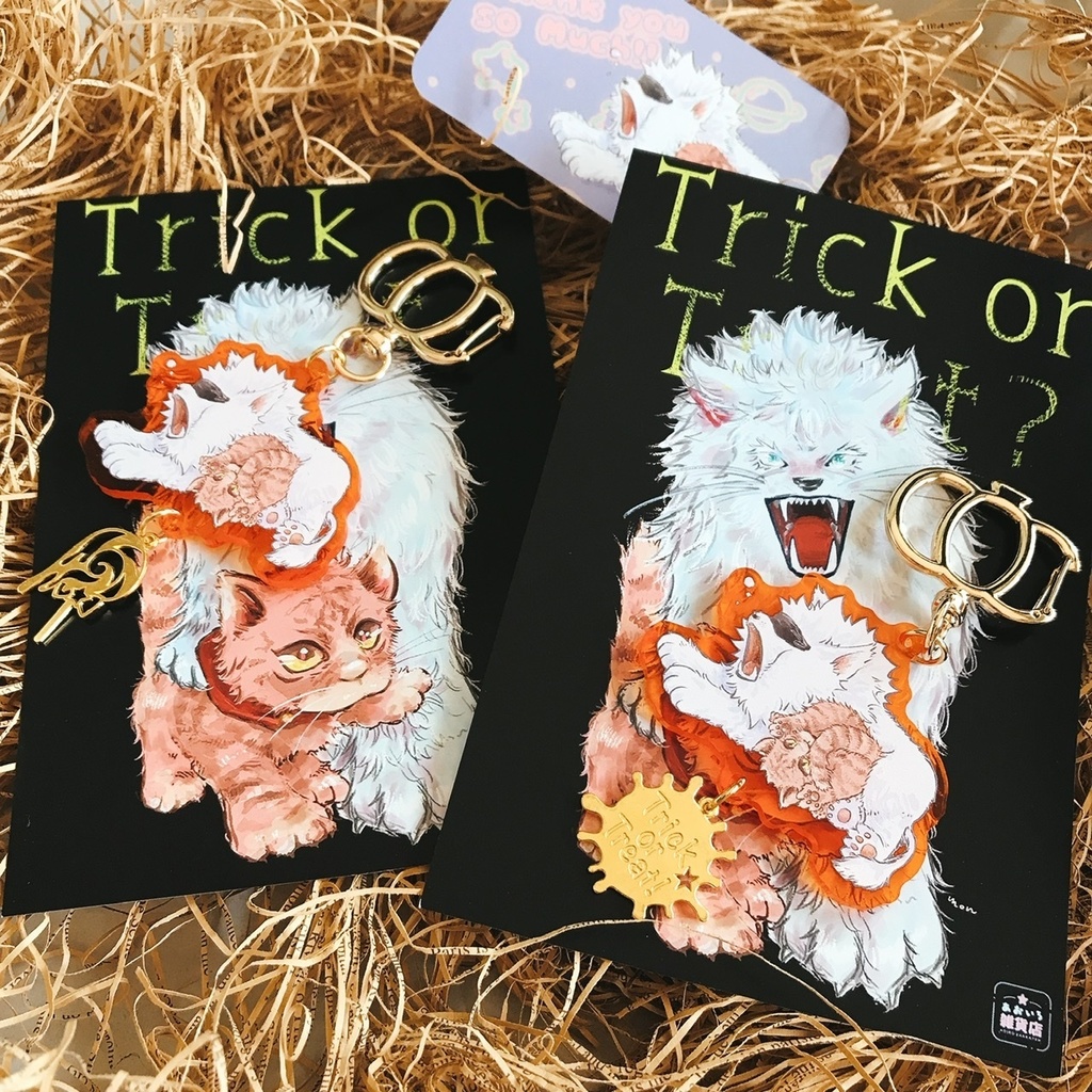 なかよしハロウィンアクキー