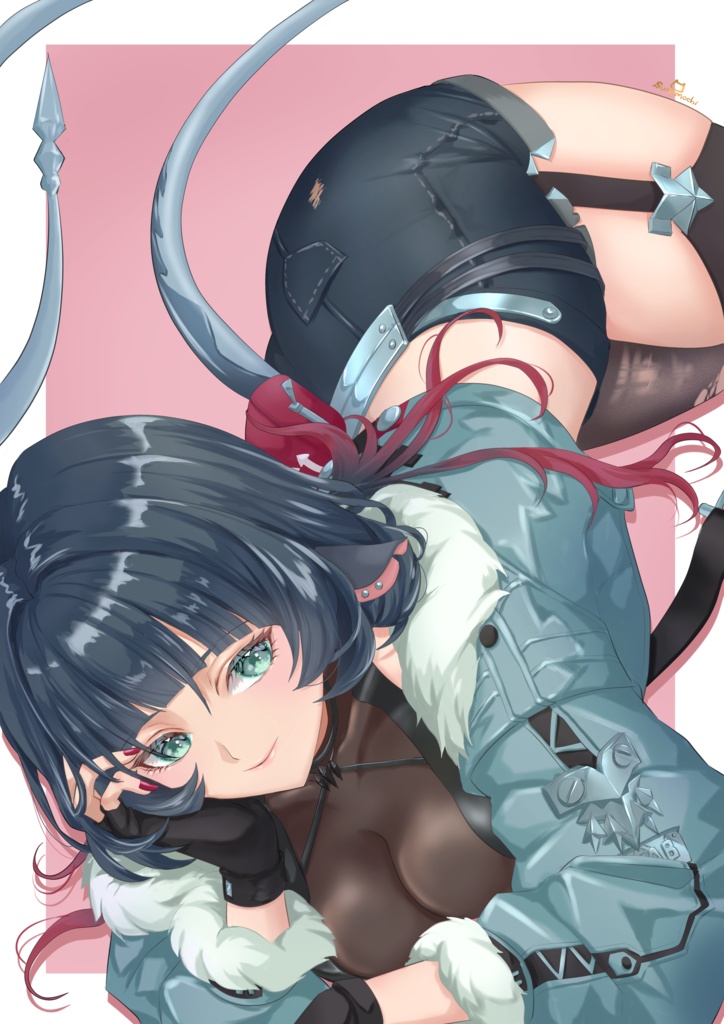 【完全受注生産・予約受付】A4クリアファイル＆アクリルキーホルダー(エレン・ジョー/ジェーン・ドゥ) ※非公式ファンメイドグッズ