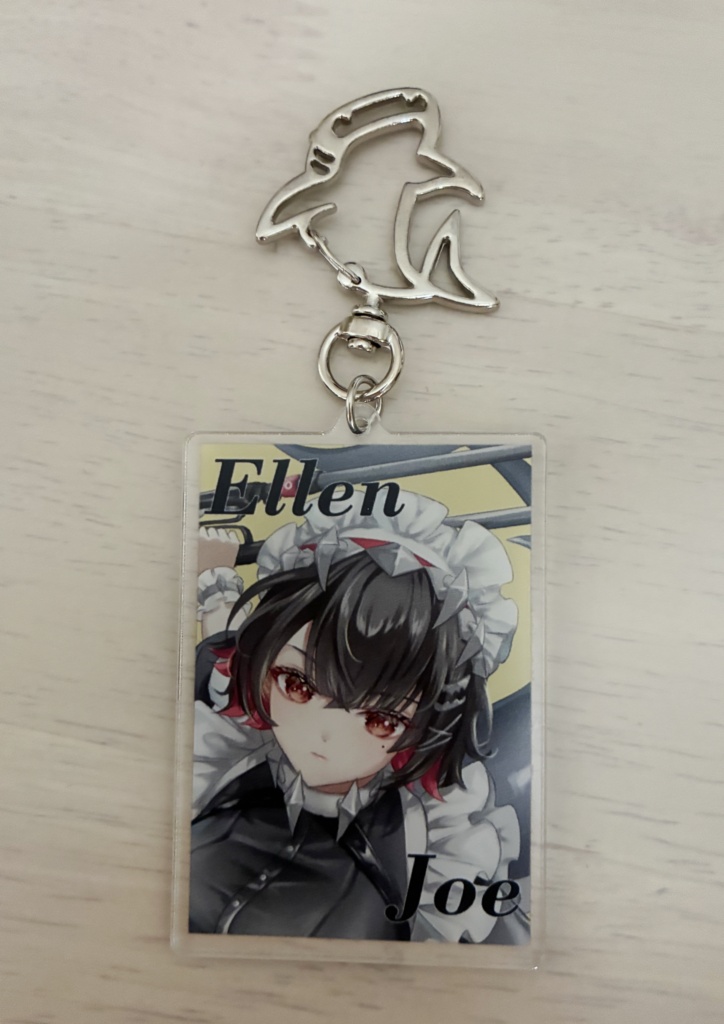 【完全受注生産・予約受付】A4クリアファイル&アクリルキーホルダー(エレン・ジョー/ジェーン・ドゥ) ※非公式ファンメイドグッズ