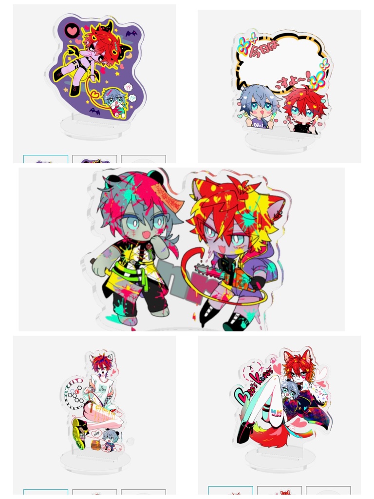 アクスタ5種セット
