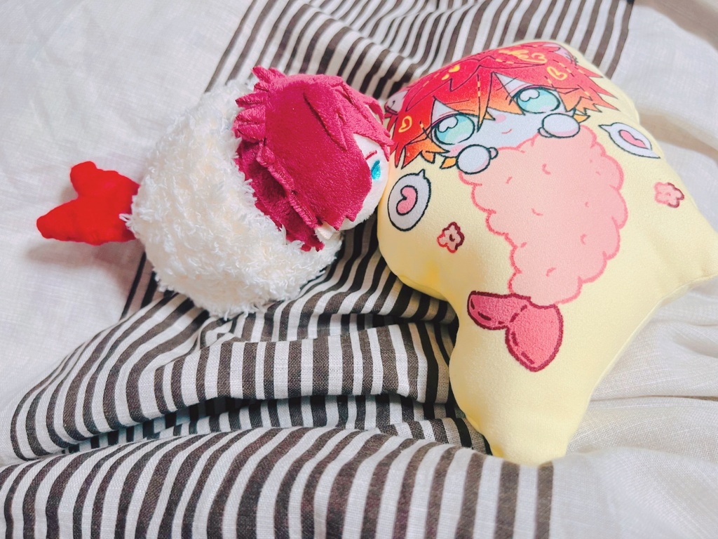 えびちゃんミニクッション