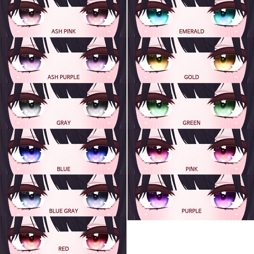 『萌専用/MOE』Heart Eye(瞳) Texture