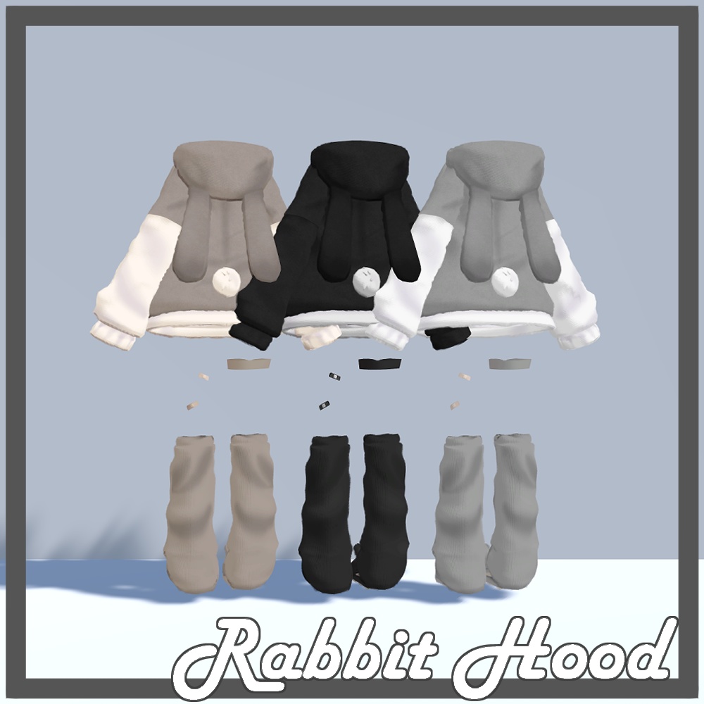 Manuka[マヌカ]専用 Rabbit_Hood (うさぎフード)パジャマ - NAUGHTY SHOP - BOOTH