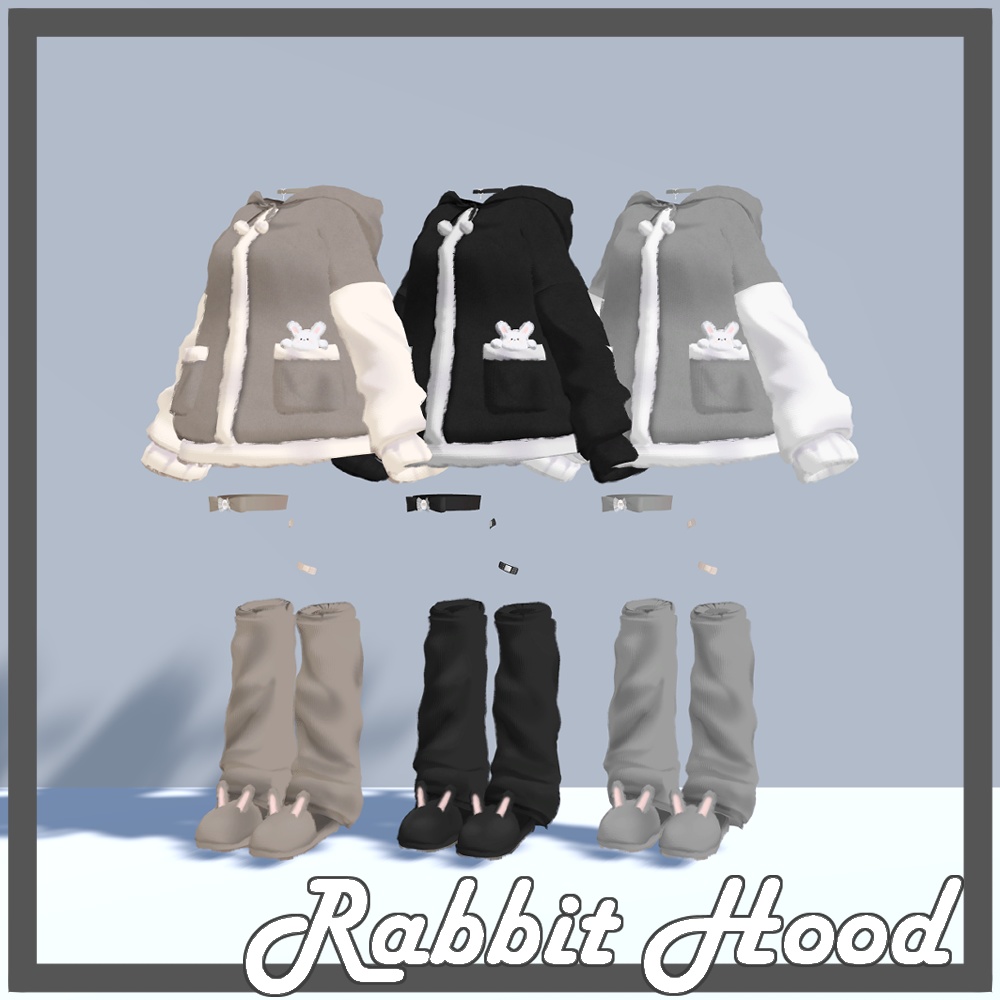 Manuka[マヌカ]専用 Rabbit_Hood (うさぎフード)パジャマ - NAUGHTY SHOP - BOOTH