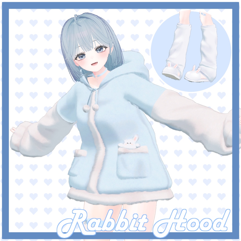 Manuka[マヌカ]専用 Rabbit_Hood (うさぎフード)パジャマ - NAUGHTY SHOP - BOOTH
