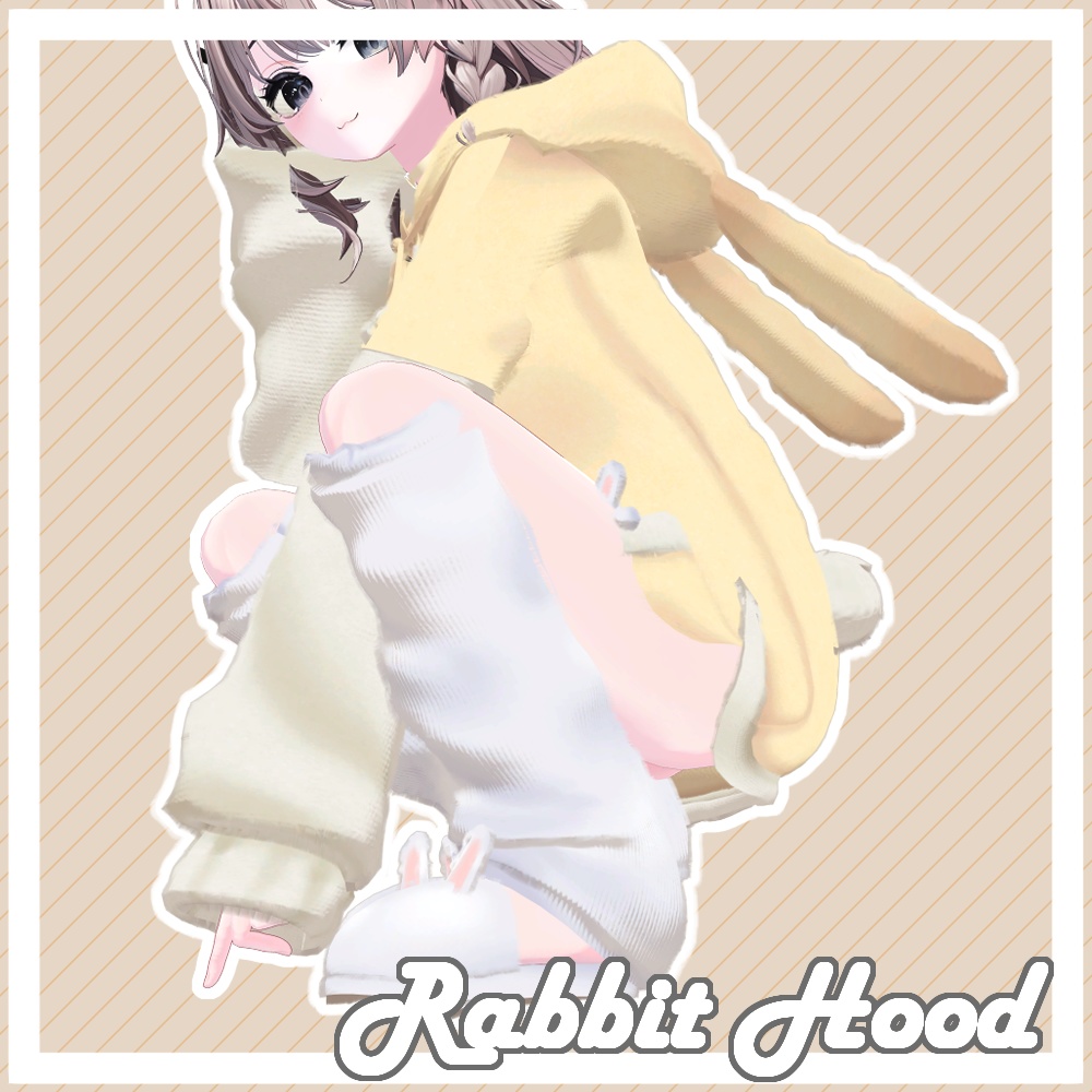 しなの[shinano]専用 Rabbit_Hood (うさぎフード)パジャマ
