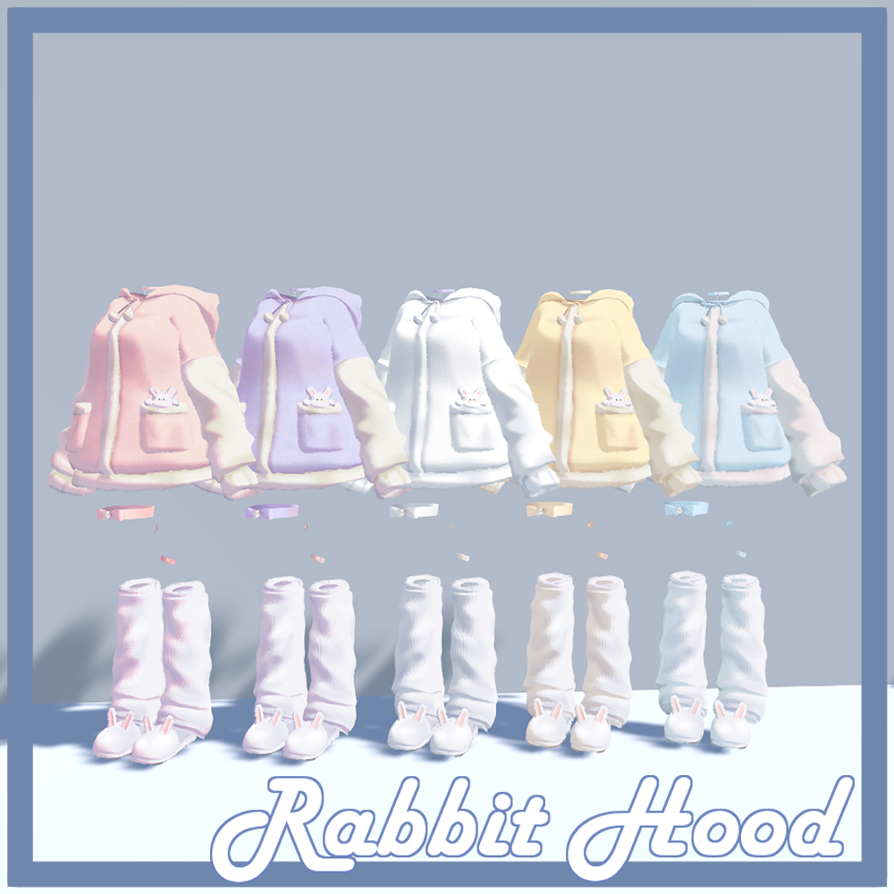 しなの[shinano]専用 Rabbit_Hood (うさぎフード)パジャマ - NAUGHTY SHOP - BOOTH