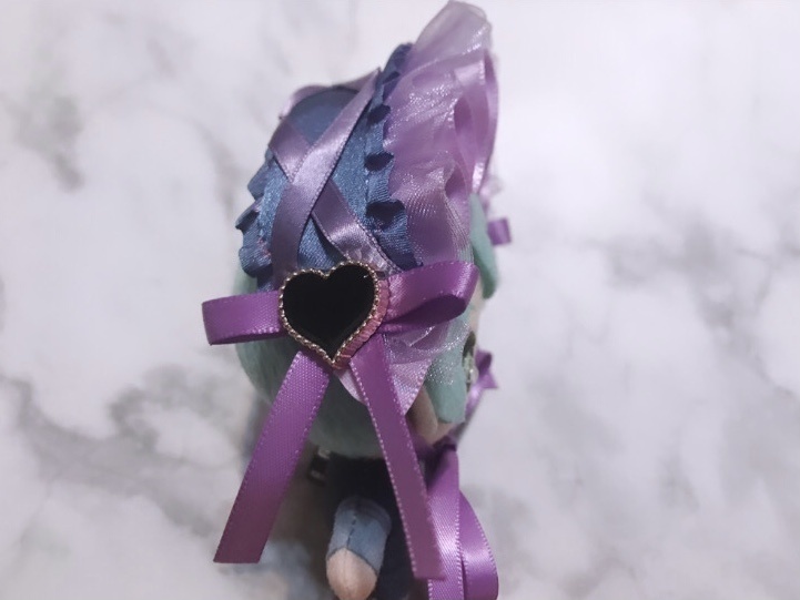 ✨💜シアー&偏光パープルヘッドドレス💜✨