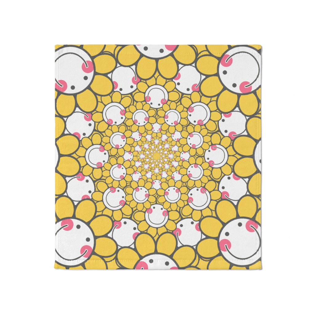 Happy Flower ハンカチ