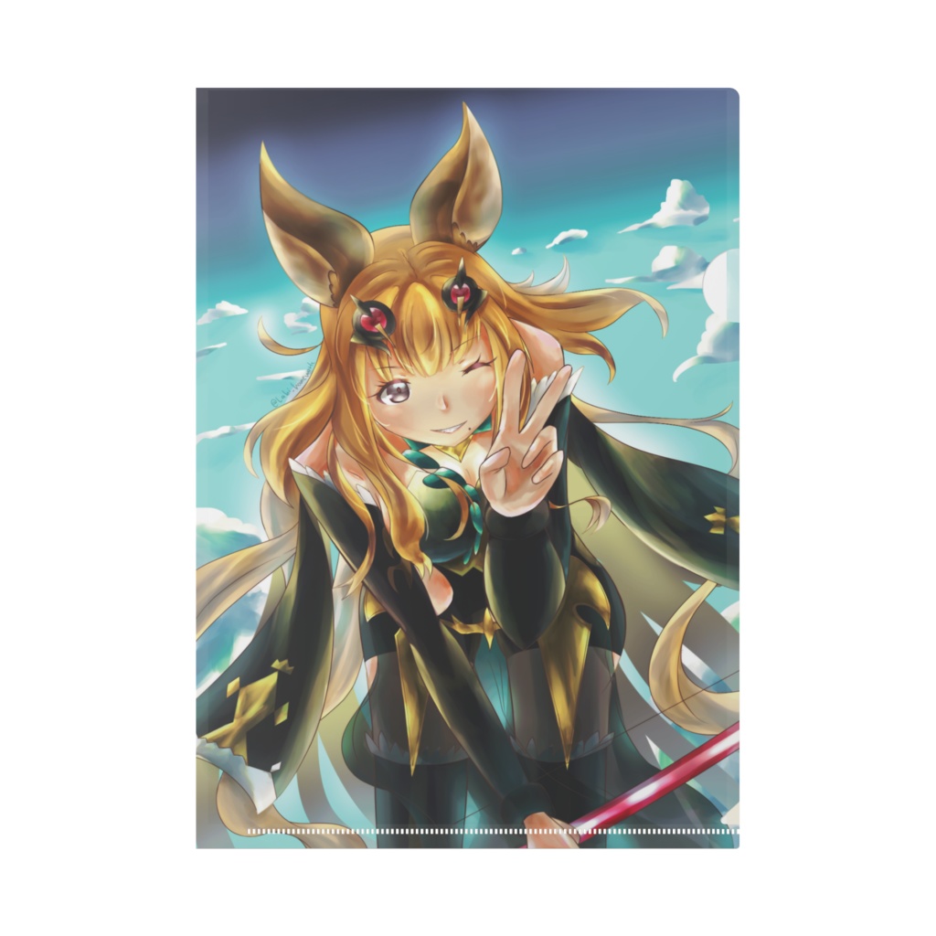 エルーン娘クリアファイル