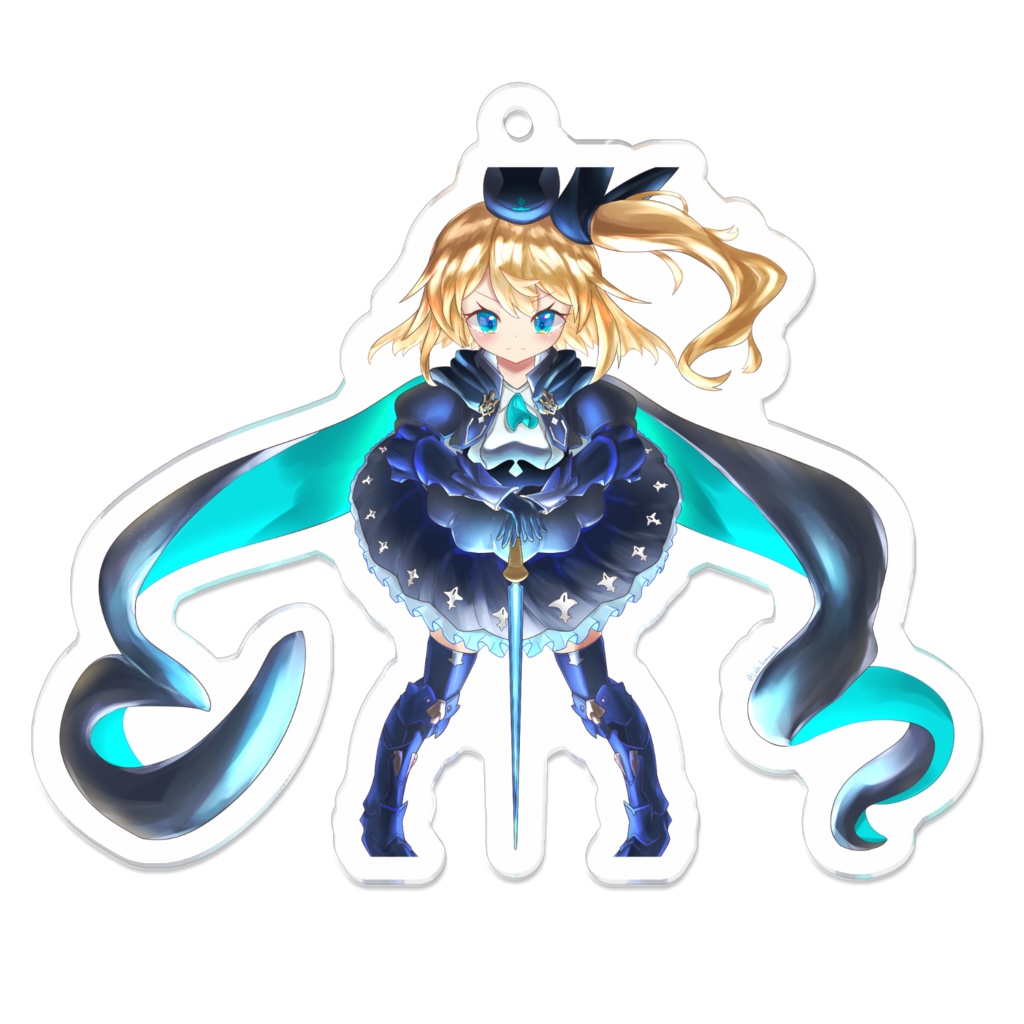 アニバシルティーアクキー70×70mm（裏面コーティングあり）