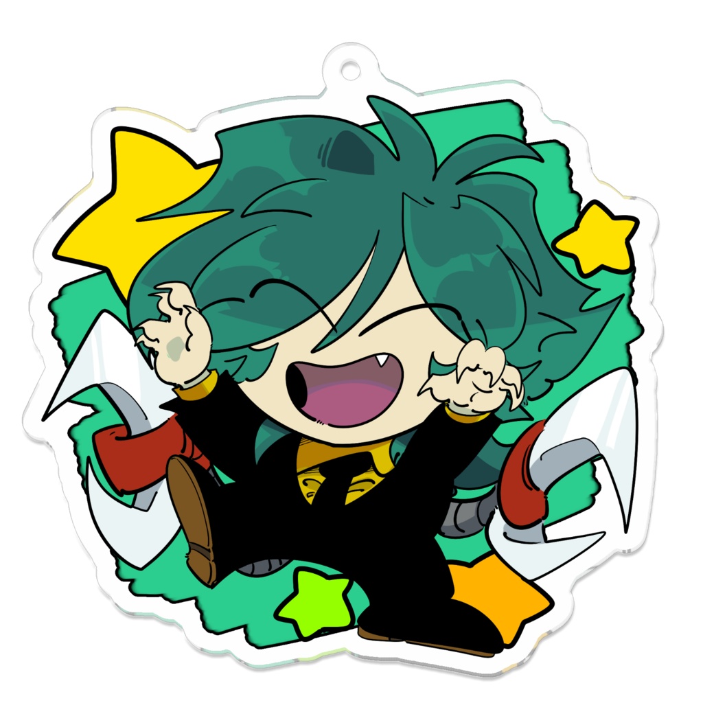 でふぉるめシリーズ ルッコ アクリルキーホルダー