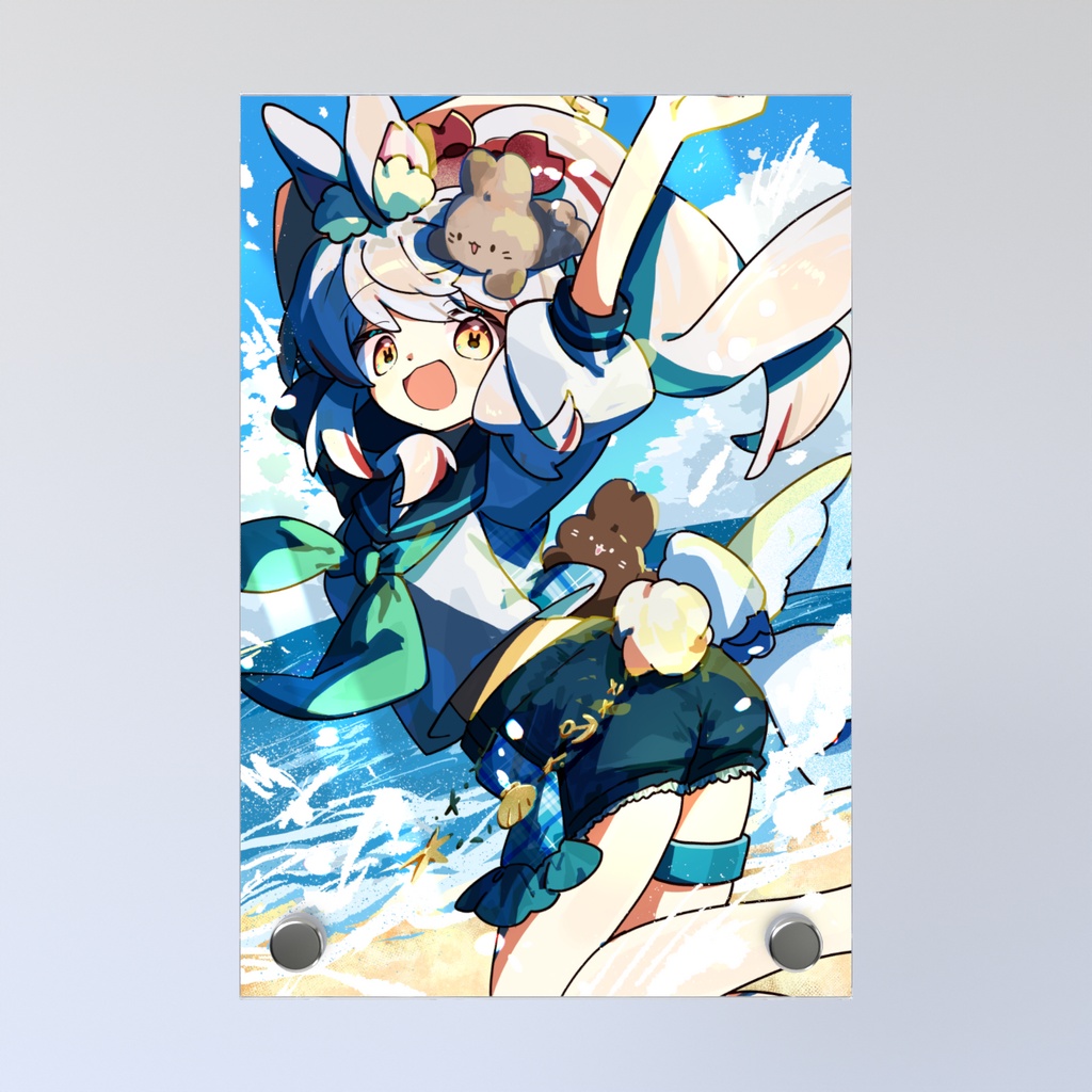 夏のアクリルフォトパネル
