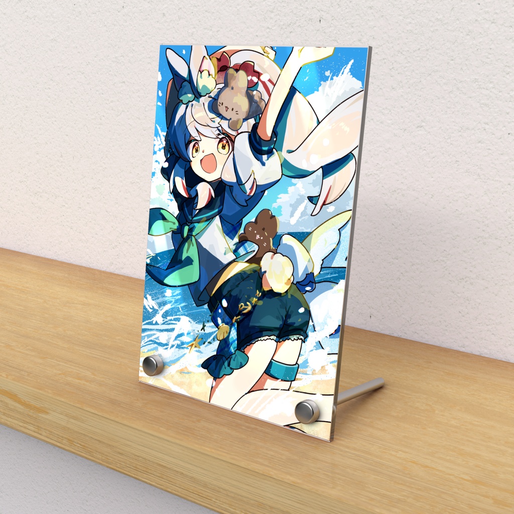 夏のアクリルフォトパネル