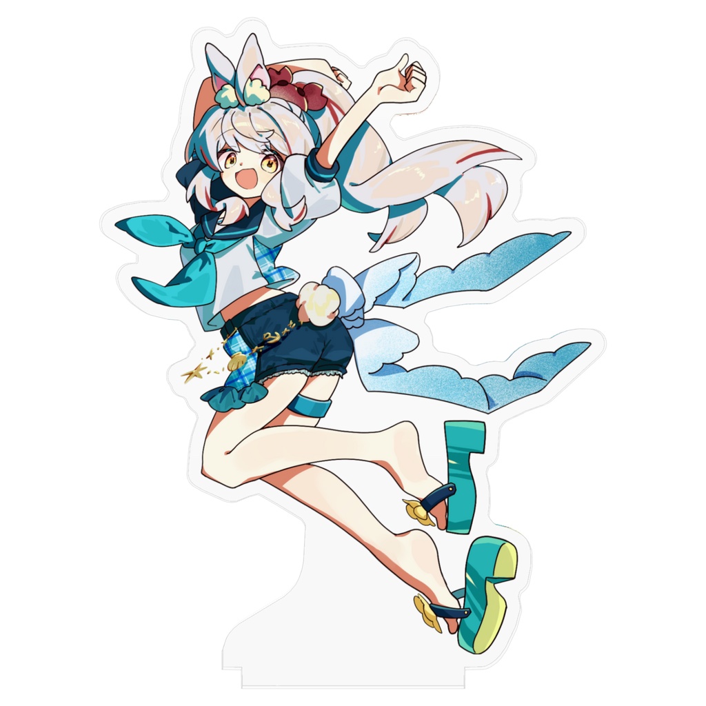 夏イラストアクリルスタンド