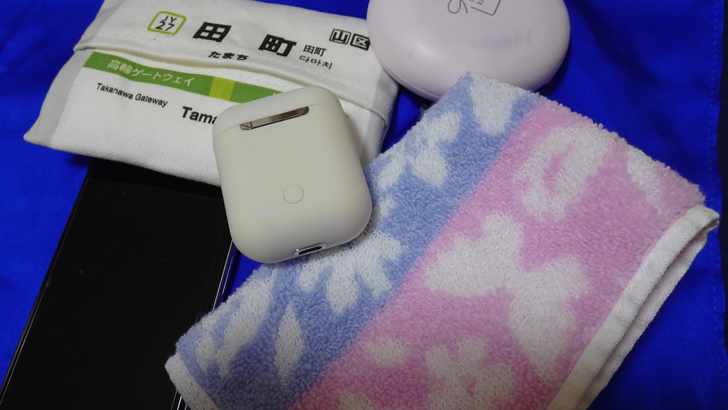 スクエアなマチ付きたっぷりポーチ(両面プリント・きなりホワイト)フェアトレードオーガニックコットン