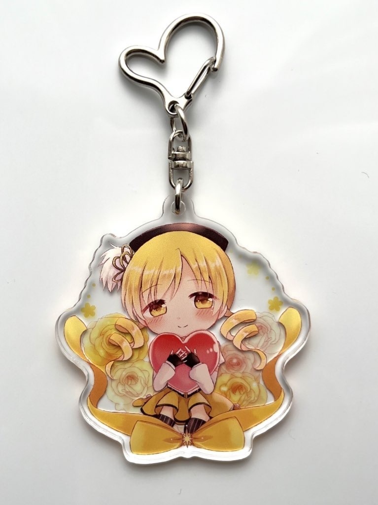 巴マミ☆アクリルキーホルダー