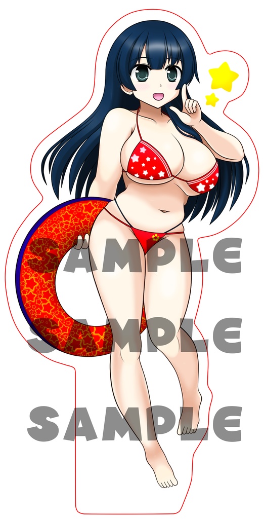 むちむち水着阿賀野ちゃんアクリルスタンド