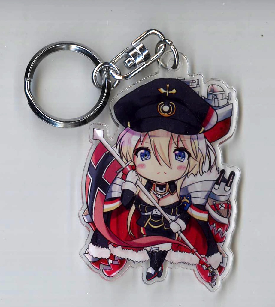同人　アズールレーン10　アクリルキーホルダー5 ビスマルク