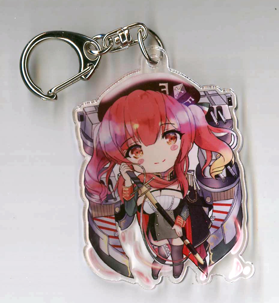 同人 アズールレーン11 アクリルキーホルダー4 ザラ