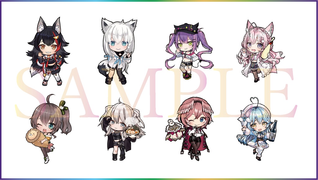 匿名配送　非公式　同人　VTuber　ホロライブアクリルキーホルダー　第四弾  8種類　