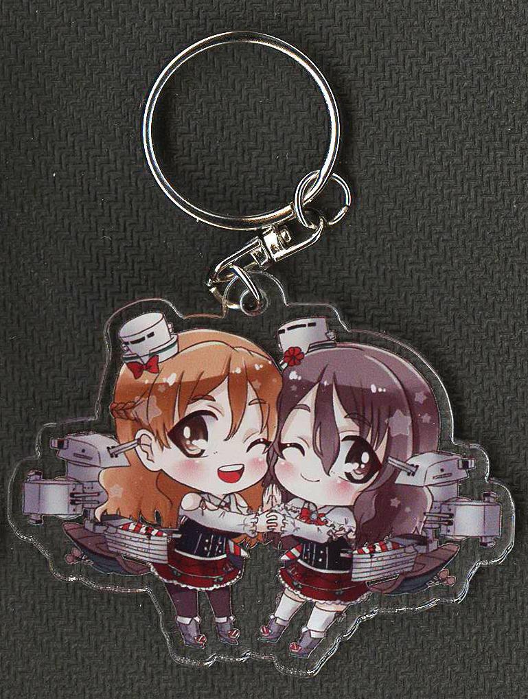 艦これ　アクリルキーホルダー　122　ザラ＆ポーラ