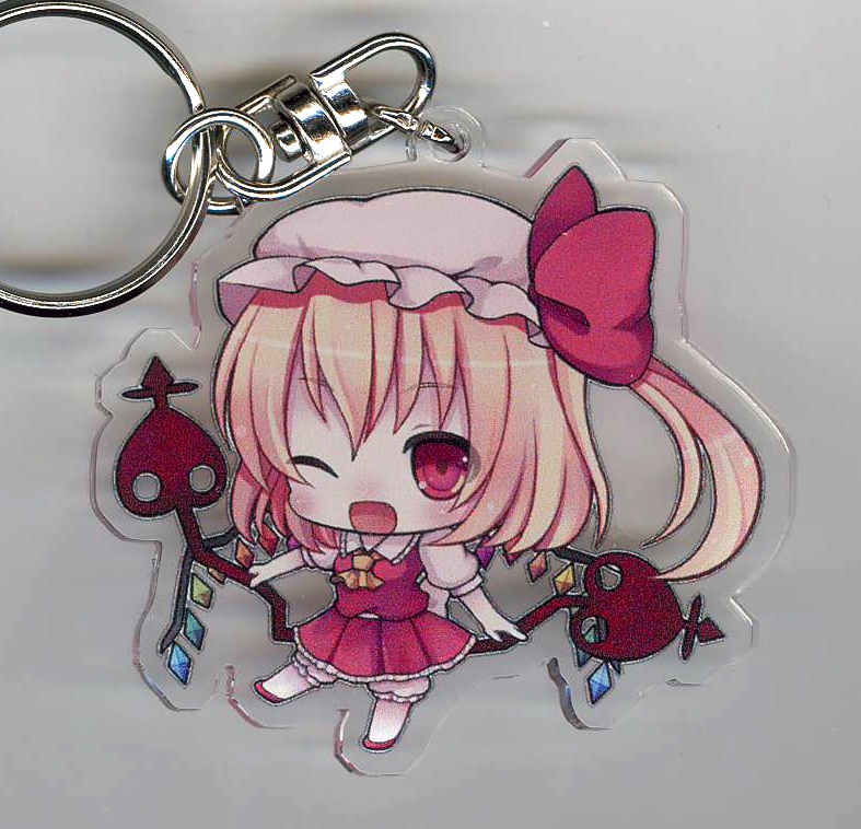 東方Project　レミフラ　アクリルキーホルダー　1　フランV3