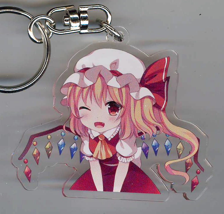 東方Project　レミフラ　アクリルキーホルダー　3　フランV2