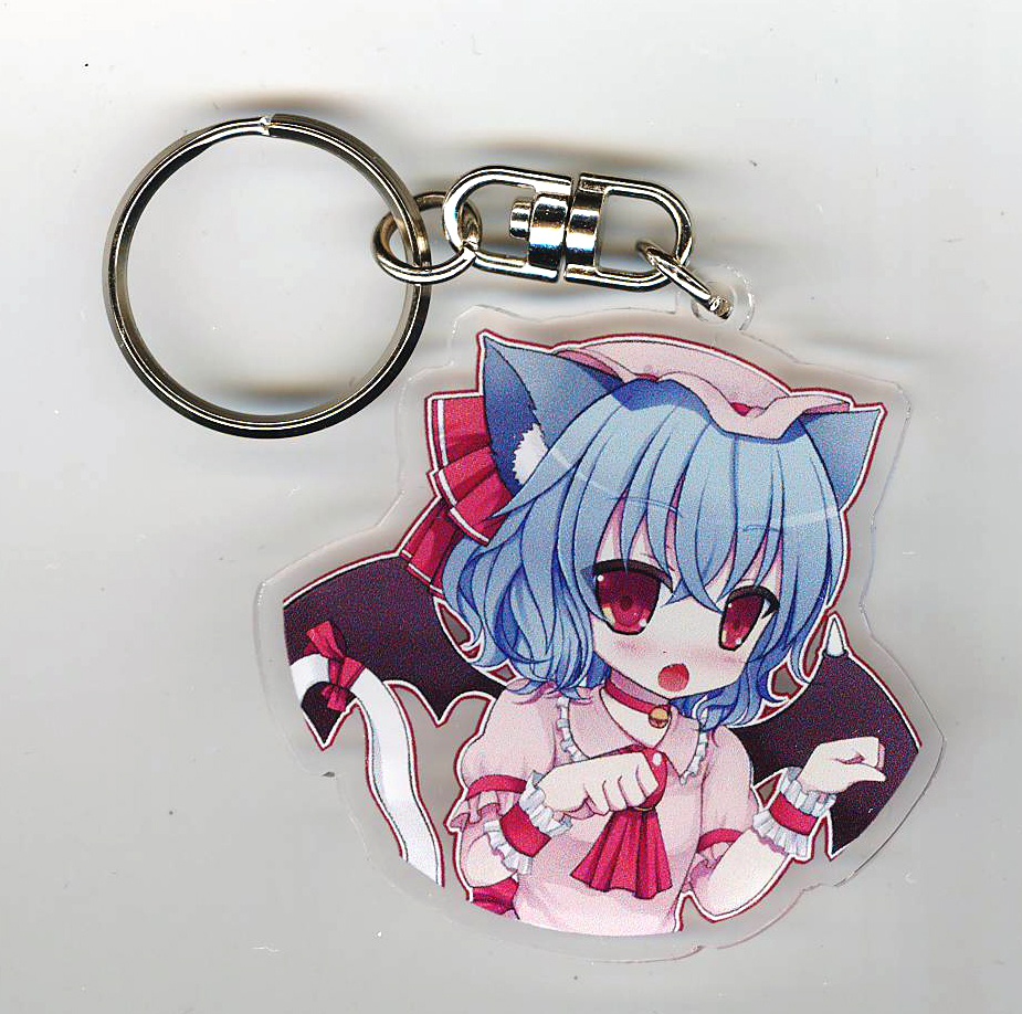 東方Project　レミフラ　アクリルキーホルダー　6　猫レミリア