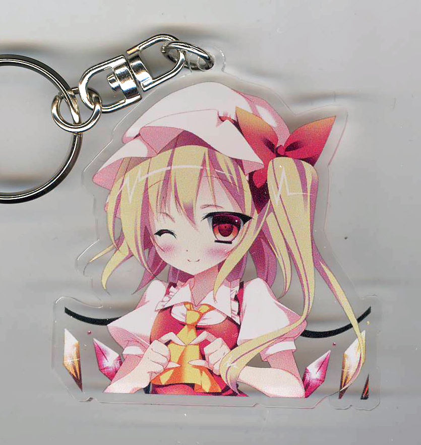 東方Project　レミフラver壱河剣　アクリルキーホルダー　1　ハートフランver壱河剣
