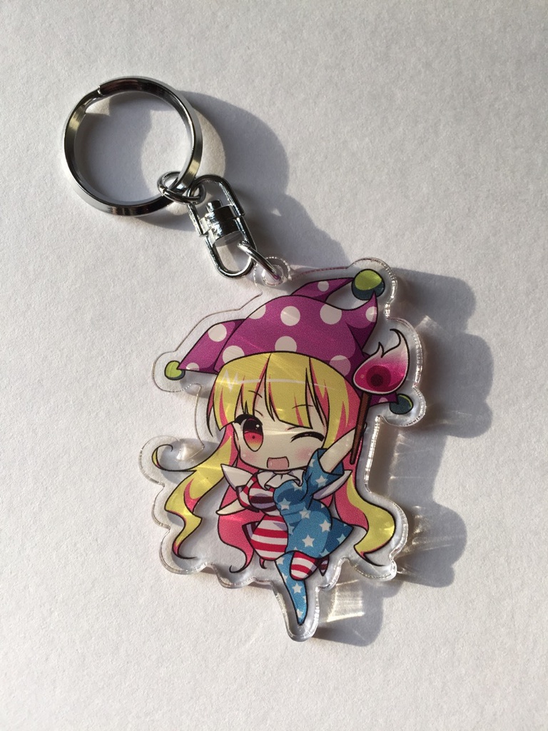  東方Project　輝針城・紺珠伝　アクリルキーホルダー　5　クラウンピース